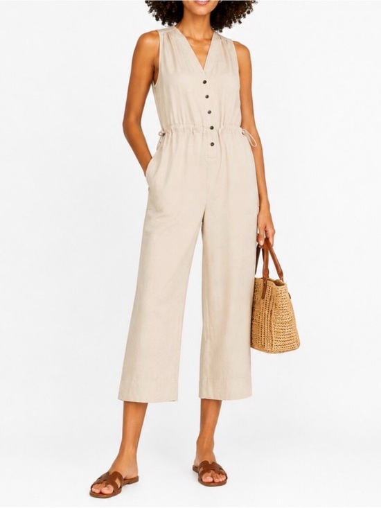 Marine Layer Pants - Marine Layer Katy Sleeveless
Jumpsuit 100% Tencel